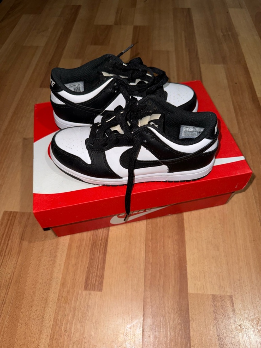Nike Kids Black and White Sneakers